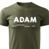 Pánské tričko Adam vojenské