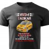 Pánské tričko Jsem taxikář černé