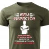 Pánské tričko Jsem inspektor vojenské