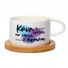 Hrnek makronka Káva, protože na kokain nemám bílý