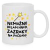 Hrnek Nemožné dělám hned, zázraky na počkání bílé