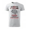Pánské tričko Jsem IT technik