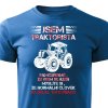 Pánské tričko Jsem traktorista - modré