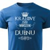 Pánské tričko Králové jsou narozeni v dubnu - modré