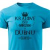 Pánské tričko Králové jsou narozeni v dubnu - tyrkysové