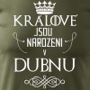Pánské tričko Králové jsou narozeni v dubnu - výřez