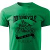 Pánské tričko Život je jízda zelené