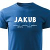 Pánské tričko Jakub modré