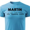 Pánské tričko Martin - tyrkysové