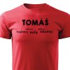 Pánské tričko Tomáš - červené
