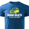 Pánské tričko Hodně najeto, ale stále v dobré kondici modré