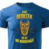 Dědeček - mě už nic nerozhází pánské tričko modré