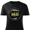Nejlepší vaše jméno dámské tričko černé