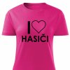 Dámské tričko I love hasiči