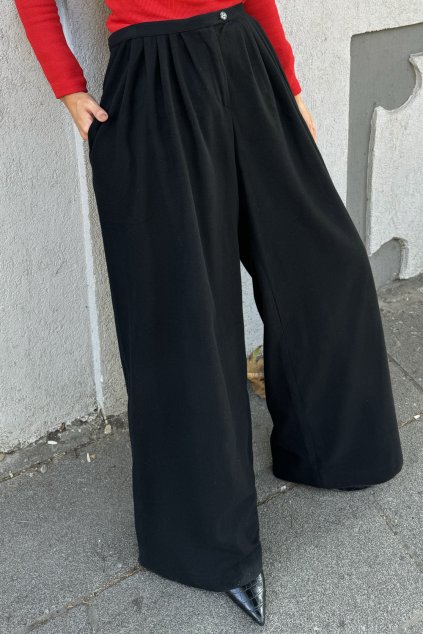 black polyviscose pants II