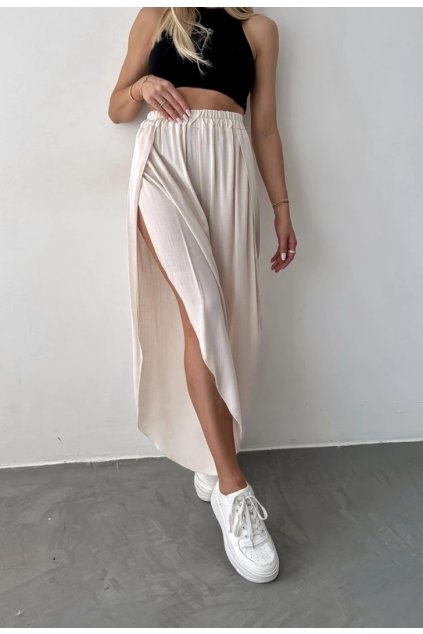 pantalon fendues sur les cotes vanille 66f0ce442c879