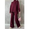Knitwear set bordo