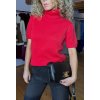 turtleneck sweater red ultra soft premium lenacofashion