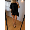 Oversize asymetricke triko cerne lenacofashion
