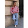 Heartline Bomber Stripe Edition red lenacofashion jpg