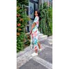 Dámské zavinovací midi šaty Floral
