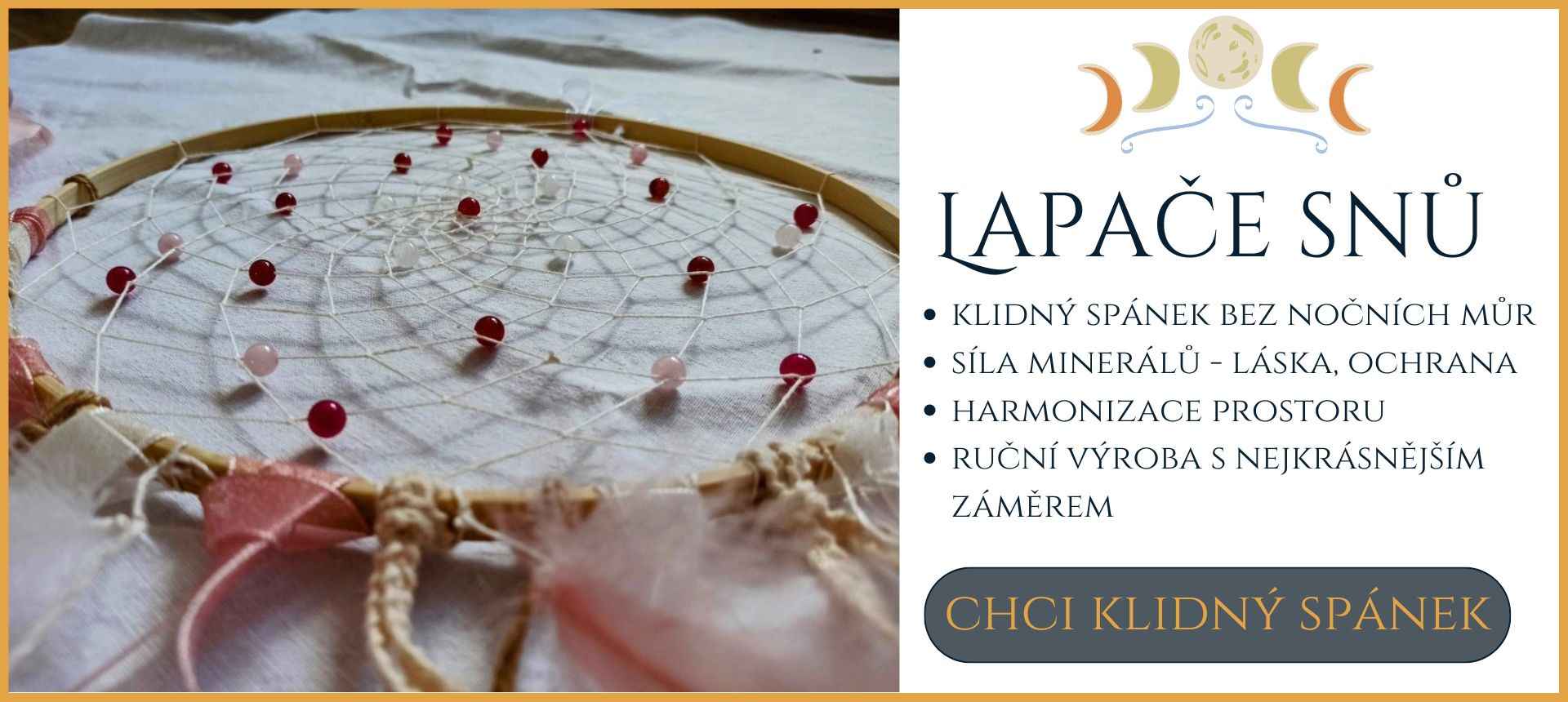 Lapač snů z minerálů