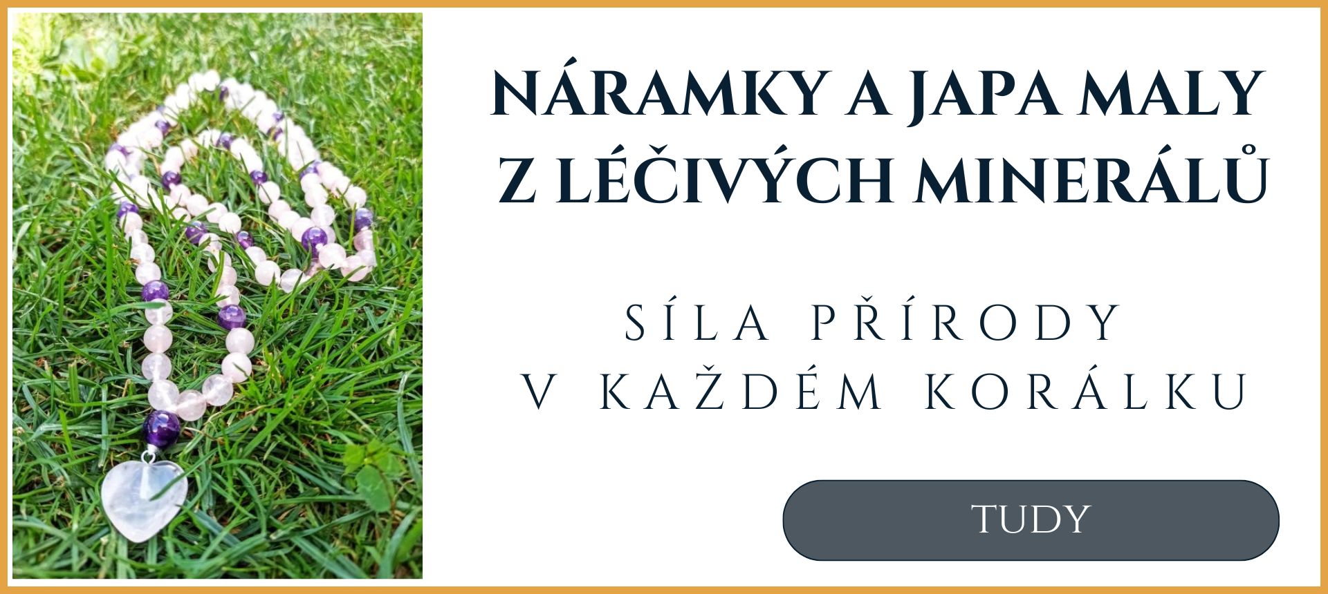 Náramky a mály z minerálů