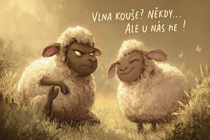 Vlna kouše? Někdy... ale nás ne! 🐑✨