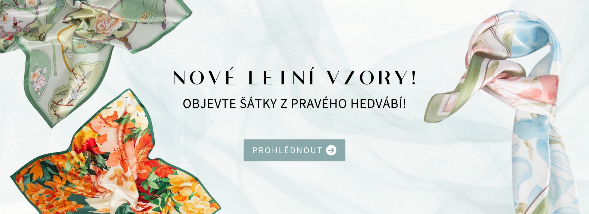 Hedvábné šátky