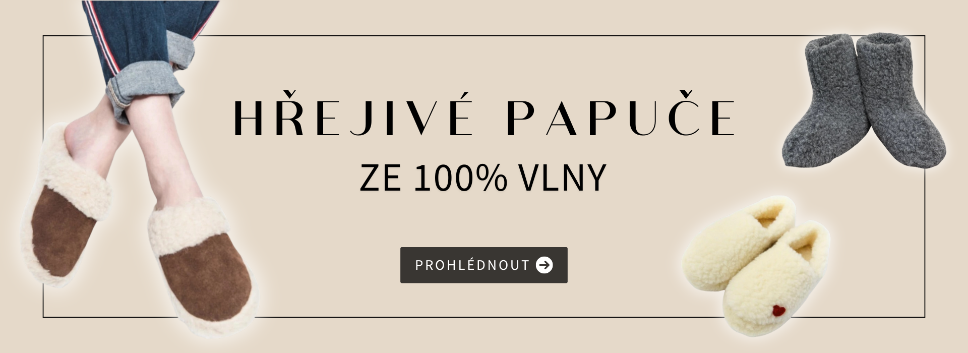 Hřejivé papuče