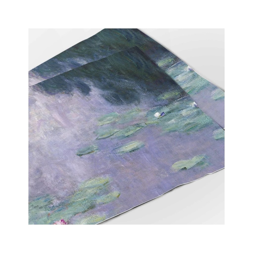 Lněné prostírání 48x32 cm Claude Monet Lekníny 1907 / Water Lilies 1907