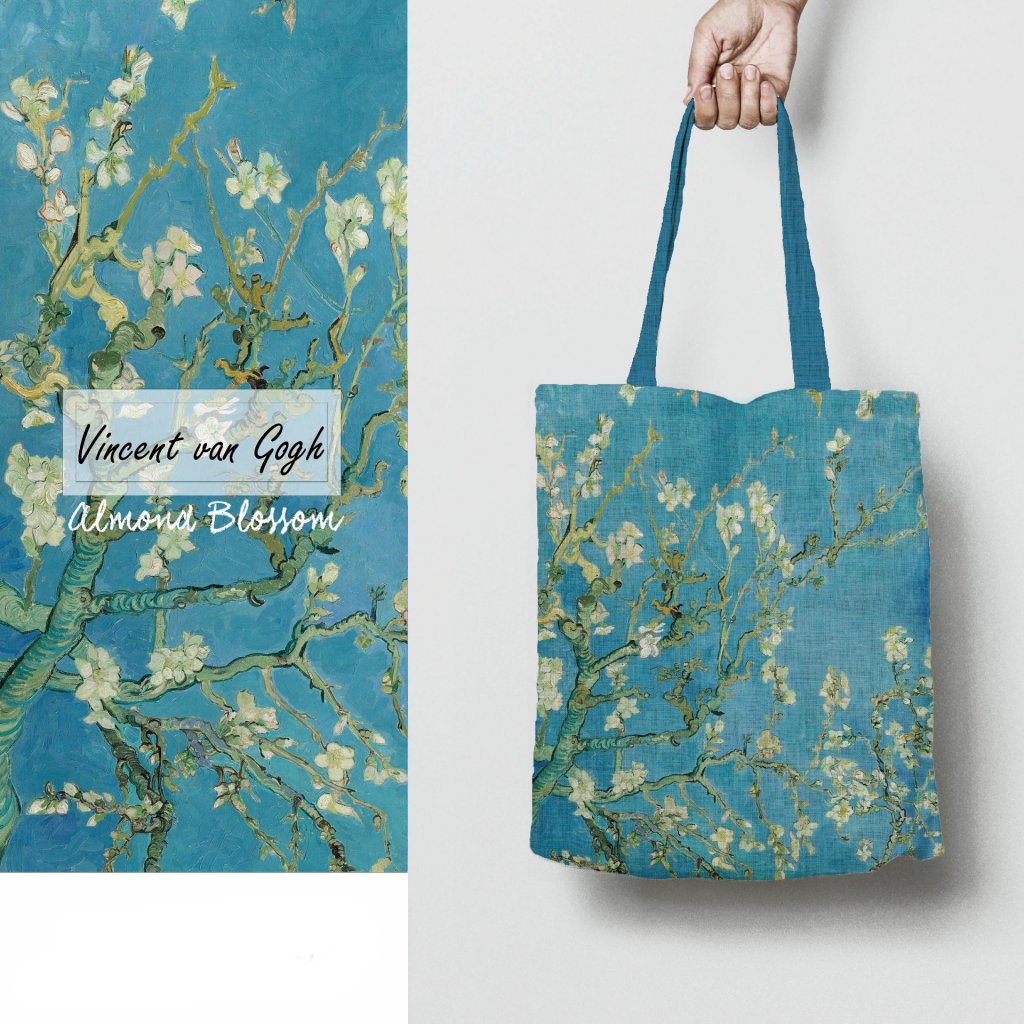 Taška Vincent Van Gogh Mandlový Květ Almond Blossom
