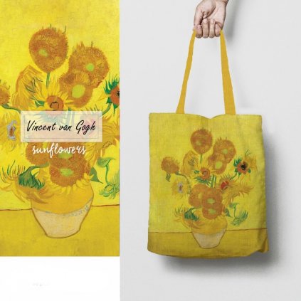 Taška Vincent Van Gogh Slunečnice Sunflowers