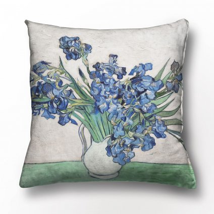 2600 povlak na polstar vincent van gogh vaza s irysy vase with irisis 45x45
