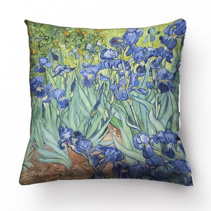 Povlak na polstář Vincent Van Gogh Kosatce /Irisis 45x45