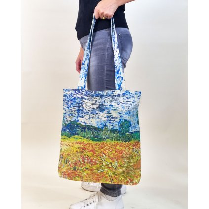 Taška Vincent Van Gogh  Makové pole / Poppy field