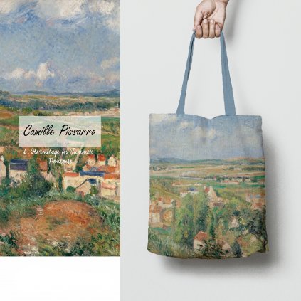 Taška Camille Pissarro L'Hermitage in summer, Pontoise