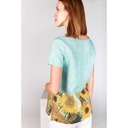 Dámské tričko Vincent Van Gogh Slunečnice/ Sunflowers