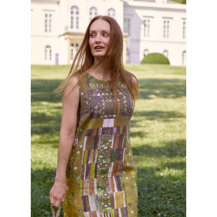 Šaty midi Gustav Klimt Adele Bloch-Bauer II Br