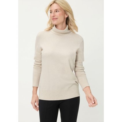 Forma Eva – béžový rolák z kolekce Liaison en Vogue (Velikost XL)