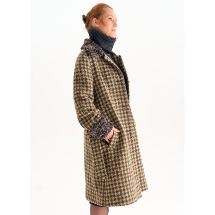 Dámský kabát Greta – 100% italská vlna