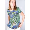 Lněné tričko Vincent Van Gogh Kosatce / Irisis