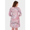 Šaty midi Vincent Van Gogh Mandlový květ Almond blossom růžová 1 (3)