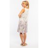 Šaty midi Levandule / Lavenders Br (Velikost EU 50)