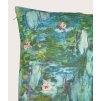 2774 1 lneny luxusni povlak na polstar 45x45 cm claude monet lekniny lilies