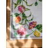 Lněné prostírání 48x32 cm Papouščí tulipány/ Parrot tulips
