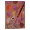 Fraas Cashmink šála se vzorem Barevné kruhy