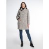 Dámský kabát 100% buklé INKA šedá barvá