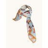 Šátek z morušového hedvábí „Meruňkové květy“– 100% přírodní hedvábí_3