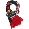 „Fraas Dámská Šála ‚Zimní pohádka‘ – vícebarevná 18×171 cm, akryl 95 %, polyuretan 5 %, třásně | LenButik.cz“